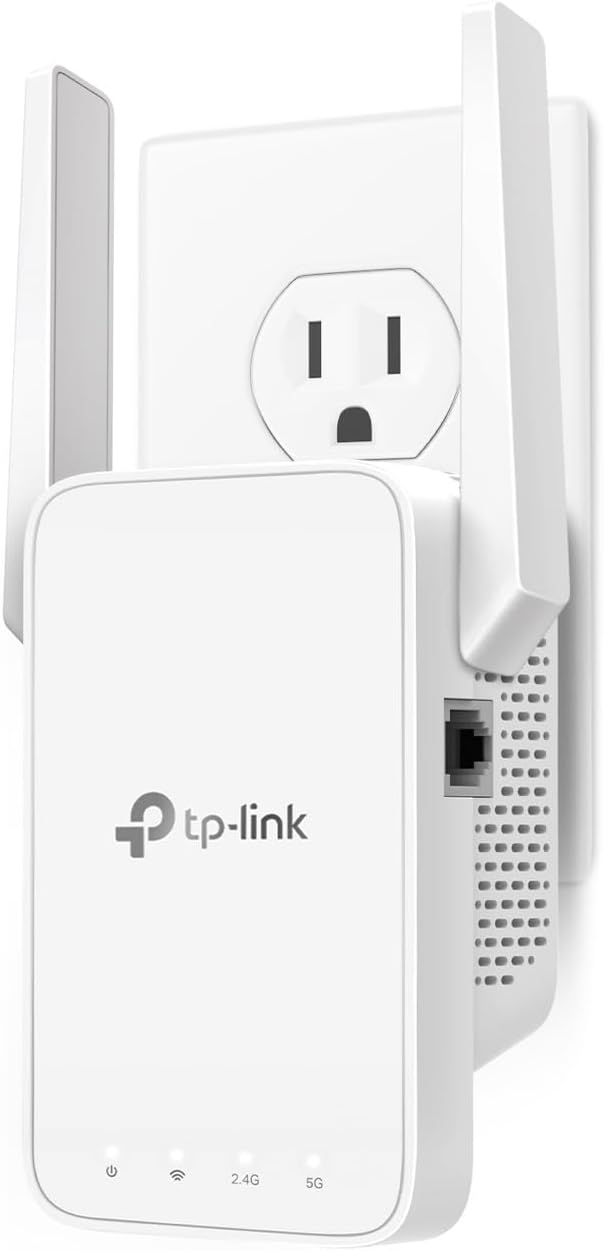 TP-Link AC1200 WiFi Extender, 2023 Engadget Best Budget Pick, 1.2Gbps Signal Booster for Home, Dual Band 5GHz/2.4GHz, Covers Up to 1500 Sq.ft and 30 Devices,Support Onemesh, One Ethernet Port (RE315) 41y56riq57l. ac sl1280 .jpg