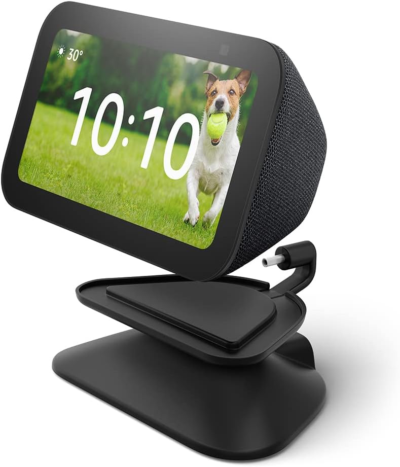 Echo Show 5 (3rd Gen) Adjustable Stand with USB-C Charging Port | Charcoal 51phxc1ecl. ac sl1000 .jpg