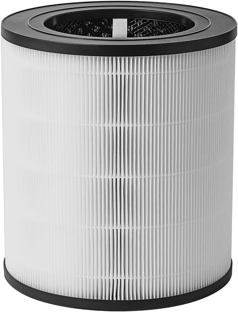 WiseHEPA Carbon Replacement Filter Compatible with WS360A Air Purifier, 9.33"L × 9.33"W × 10.39"H, Removes Pollen, Dust, Smoke, 1 Pack, White, Coverage 1644 sq.ft 61lpqkwmjsl. ac sl1500 .jpg
