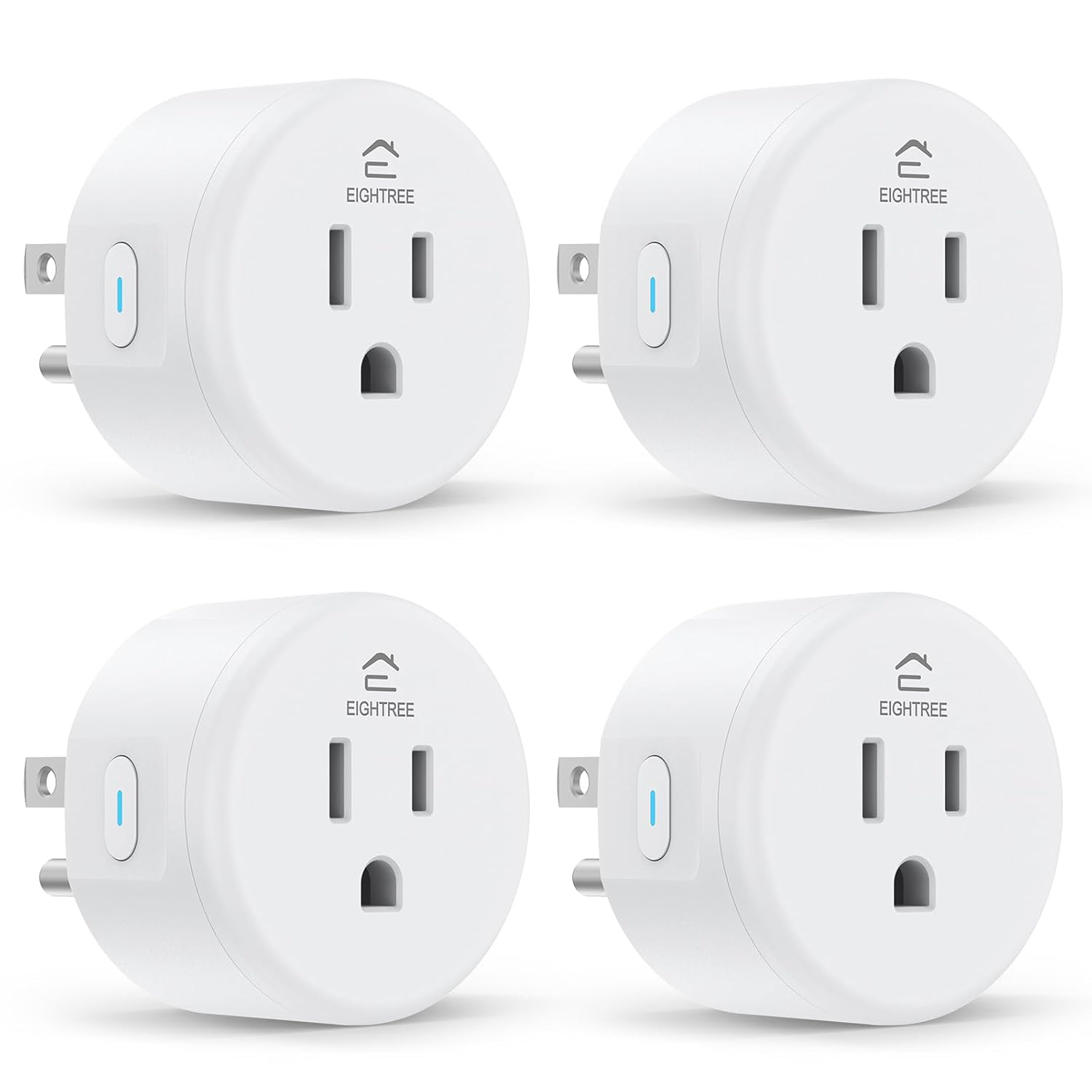 EIGHTREE Smart Plug, WiFi Outlet Works with Alexa & Google Home, Smart Home Socket with Remote Control & Timer Function, 2.4GHz WiFi Only, 4 Packs 61n63zdrgml. sl1500 .jpg