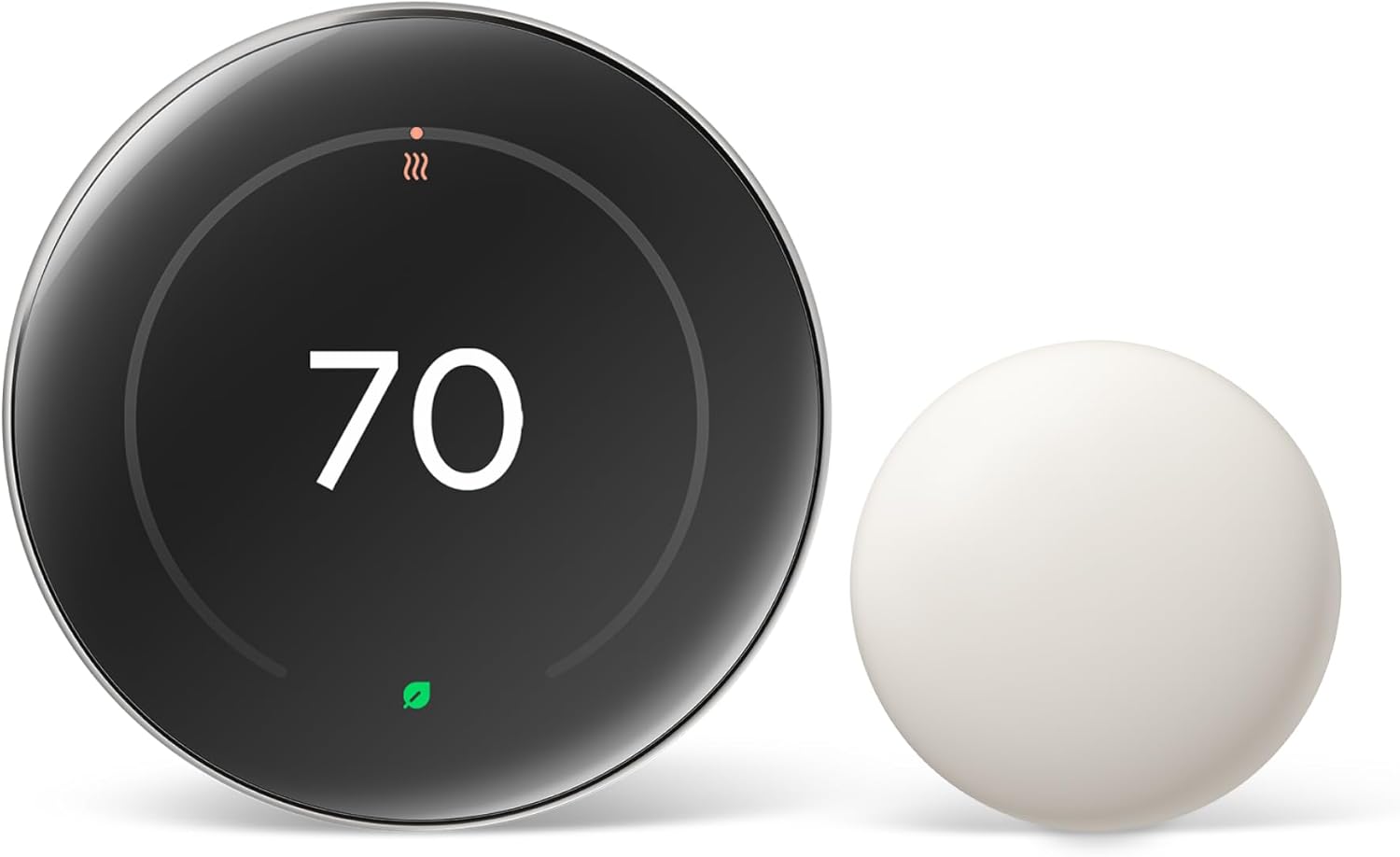 Google Nest Learning Thermostat (4th gen) + Nest Temperature Sensor (2nd gen) - Silver 61nkdb2tthl. ac sl1500 .jpg