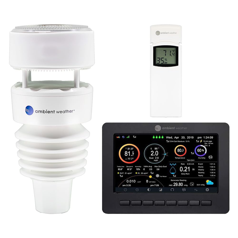 Ambient Weather WS-4000 Solar Powered UltraSonic Wi-Fi Weather Station 51xom3jd38l. sl1000 .jpg