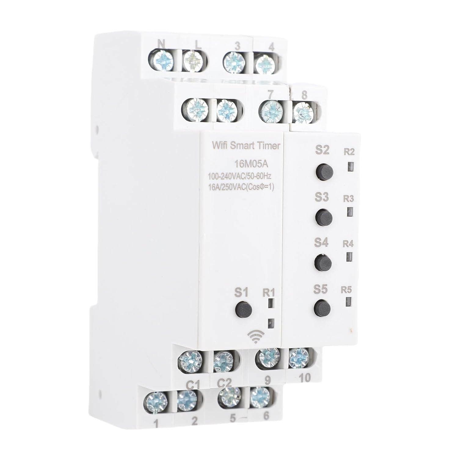Fafeicy Smart WiFi Timer 5 Channel Programmable Timer with External Switch for Home Automation 61mljg2hsbl. sl1500 .jpg