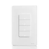 Fafeicy Smart WiFi Light Switch, Voice Control APP Remote Timer Function with Indicator Light, for Home Compatible with and Assistant (Four-Way)