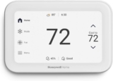New Honeywell Home X8S Smart Thermostat with Video Doorbell Compatibility, IAQ Control, and Customizable Touchscreen Display, White