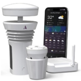 Tempest Weather Station with Built-in Wind Meter, Rain Gauge, and Accurate Weather Forecasts, Wireless, App and Alexa Enabled
