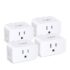TP-Link Tapo Smart Plug Mini, Matter Compatible, Compatible with Alexa, Google Home & Samsung SmartThings, Energy Monitoring, 15A, UL Certified, 2.4G Wi-Fi Only, Tapo P110M(2-Pack)