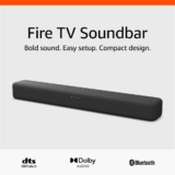 Amazon Fire TV Soundbar, 2.0 speaker with DTS Virtual:X and Dolby Audio, Bluetooth connectivity