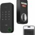 Lockly Visage Zeno Series Smart Lock, Facial Recognition & Fingerprint Keyless Entry Door Lock, Built-in Wi-Fi Deadbolt with Apple Home Key, PIN Genie Keypad, App Remote Control, Easy Installation