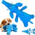 2026 New Dog Toys, Interactive Squeaky Soft Puppy Chew Toy, Indestructible Plush Dog Toy for Aggressive Chewers,Durable Teething Toys for Small Medium Large Dogs (Wolf)