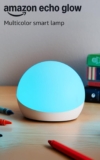 Echo Glow, Multicolor smart lamp, Works with Alexa