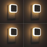 Sujeet Night Light, Night Lights Plug into Wall 4-Pack, Nightlight Plug in Night Lights, Dusk to Dawn Night Lamp Led Night Light for Bedroom, Bathroom, Hallway Warm White