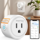 Mini Smart Plugs That Work with Alexa, Wifi Socket Compatible with Google Assistant, App Controlled Outlet with Timer & Schedule, 2.4GHz Wi-Fi Only Wireless Plugs Outlet for Smart Home Life