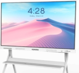 Interactive Smart Board for Classroom, 55” 8+128 GB Electronic Digital Whiteboard Built-in Android OS & Open App Ecosystem – 4K Touchscreen Smartboard for Home Office School Studio Display