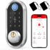 Lockly Smart Lock Secure Pro (2026 Latest Version),Fingerprint Door Lock, Keyless Entry, Built-in Wi-Fi Latch, PIN Genie Keypad (Black)
