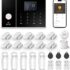 Wireless Home Alarm System with Touch Screen,Smart Home Security Systems with DIY Door/Window Sensors,Motion Detector,4G SMS/App Instant Alerts for Villa,Apartment,Kids Safety (A107F-US-F)