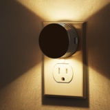 Briignite Night Lights Plug into Wall [2 Pack], Dusk to Dawn Sensor Nightlight, Brightness Adjustable, 3000K Soft White, Dimmable Plug in Night Light for Bedroom, Hallway, Stairs, Kitchen