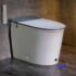 Casta Diva Smart Toilet with Bidet Built in, Auto Open Close, Foot Sensor, 1000 MaP Auto Flushing, ADA Comfort Height, Artistic Lighting, Smart Heated Seat, Foam Dispenser, Tank Built in (CD-U010Max)