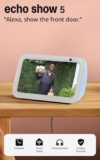 Amazon Echo Show 5 (newest model), Smart display with Alexa+ Early Access, 2x the bass and clearer sound, Cloud Blue